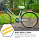 thumbnail image 3 of 20pcs reflectores de ruedas compactos reemplazables letreros reflectantes reflectores de bicicletas profesionales, 3 of 8