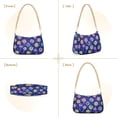 thumbnail image 7 of FORMRS Womens Shoulder Bag with Chain Strap Clutch Purse Cute Tote Handbag, Blue Colorful Candies, 7 of 7