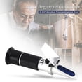 thumbnail image 4 of Handheld 0-80% Alcohol Refractometer For Spirits Household Liquor Brewing Refractometer Alcohol Concentration Detector, 4 of 5
