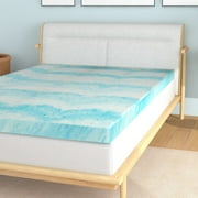 Mattress Topper, Full Size Gel Memory Foam Bed Topper,2 inch, for Pressure Relief for Back Pain