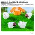 thumbnail image 2 of 20pcs Glow in the Dark Mini Sheep Figurines, Resin Animal Statues for Miniature Garden Decor and Collectibles, 2 of 6