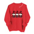 thumbnail image 5 of Asgosdo Women Christmas Sweatshirts Long Sleeve Graphic Print Tops Casual Warm Xmas Holiday Winter Shirts, 5 of 6