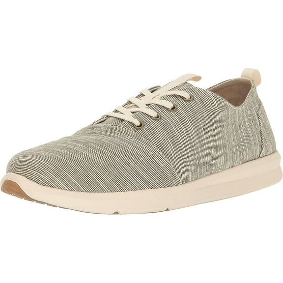 TOMS Mens Del Rey Sneaker Army Green Microstripe