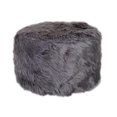 thumbnail image 4 of Soft & Stool Round Plush Covers Home/Coffee House Gray/, 4 of 6
