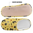 thumbnail image 4 of Chaqlin Halloween Black Cat Pumpkin Men's Winter Slippers Warm Cozy Anti-skid Comfort Sole Lightweight Easy Slip On Cold Weather Travel Slippers, 4 of 7