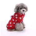 thumbnail image 1 of Dog Knitted Sweater Puppy Sweater Warm Soft Pet Holiday Clothes for Small Medium Cats and Dogs ShopWise Round, 1 of 21