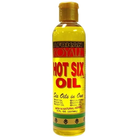 African Royale Hot Six Hair Oil, 8 Oz (Pack Of 6)