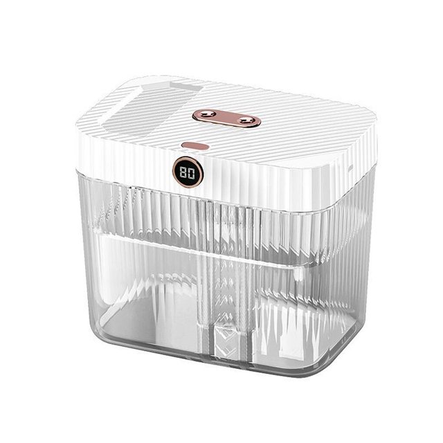 Cateissary Humidificador de aire con Control remoto, generador de niebla para habitación interior recargable, difusor de humidificación de agua Humidificadores Blanco