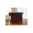 thumbnail image 6 of HomeStock Eclectic Exclusivity Granite Top Full Size Kitchen Island,Spacious Countertop,Portable Design,Modern Kitchen Furniture,Convenient,/Cart Mahogany/Gray, 6 of 9