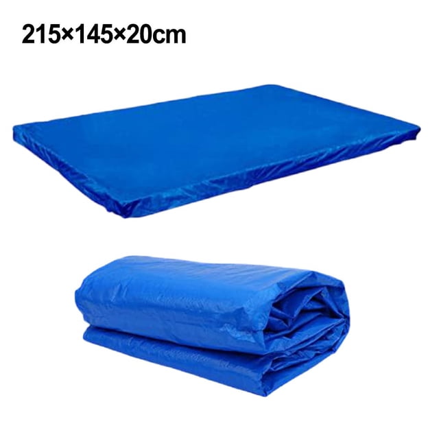Bgsha Rectangular Swimming Pool Cover Frame Protective Tarpaulin Windproof Rainproof