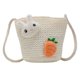 thumbnail image 1 of BRIGHTFUFU Girl Crossbody Pouch encantador Bolsa Crossbody Small Crossbody Bolsa tejida de paja para niños al aire libre, 1 of 8