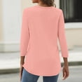 thumbnail image 5 of 250th Anniversary Printed Women Shirts Casual 250 Years Of Freedom T Shirt 3/4 Sleeve Tshirts Patriotic Tops, 5 of 5