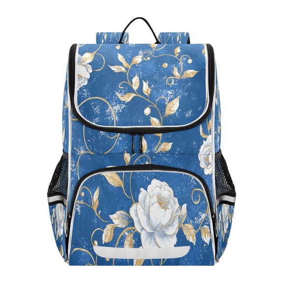YAZAOO School Backpack Travel Bag Bookbags Bookbags Floral Enchantment Pattern