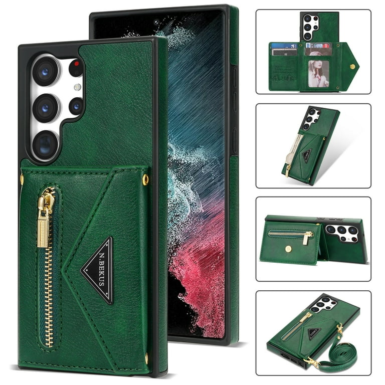 Samsung Galaxy S23 Ultra Wallet Case For Women With Card Holder