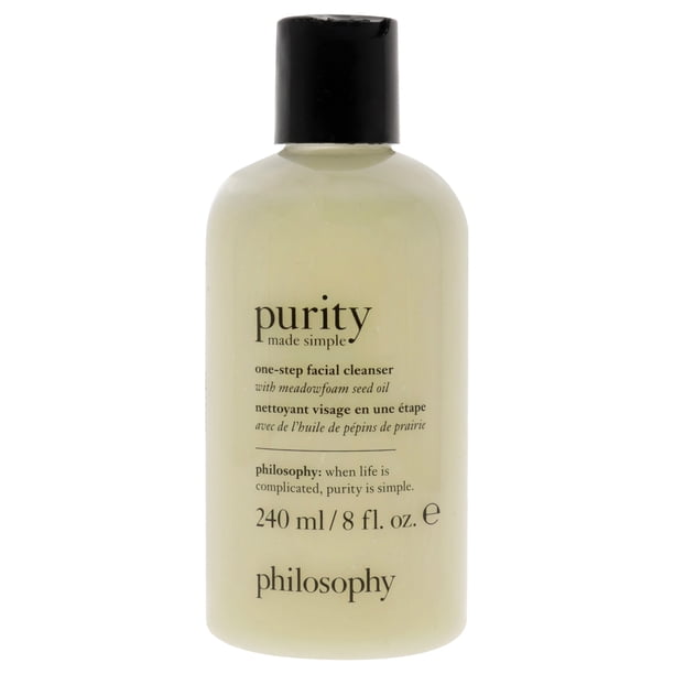 Purity Made Simple One Step Limpiador facial por Philosophy para unisex - Limpiador de 8 oz Philosophy Philosophy
