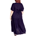 thumbnail image 2 of Avenue Womens Maxi Scoop Neck Maxi Dress, 2 of 2