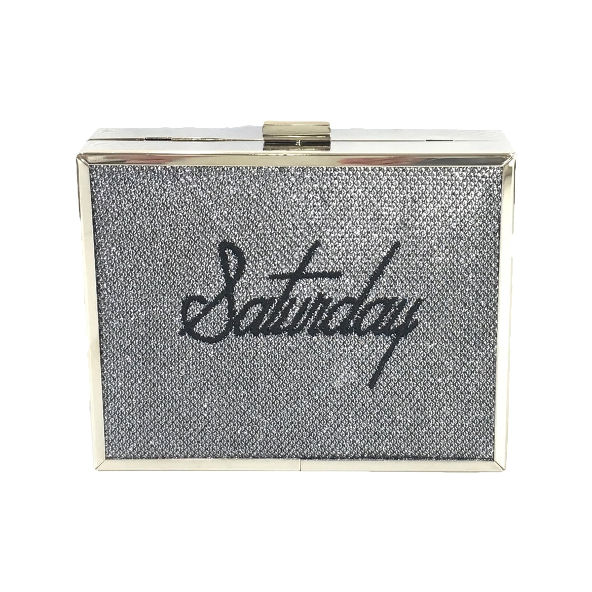 silver bag new look