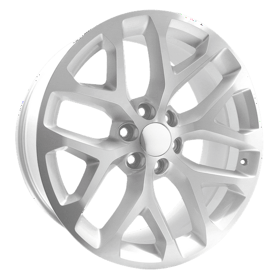 Performance Replicas Cast Aluminum Wheel PR177 22x9 6x5.5 SLV MACH 24mm, 177SM-2295824