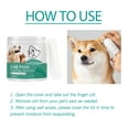 Senew Ear Pads for Dogs and Cats Dog Ear Cleaner Wipes Otic Cleanser