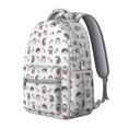 thumbnail image 2 of Hedgehog Pioneer Flower Pattern Backpack for School,Cute School Bag,Schoolbag with Adjustable Shoulder Straps & Padded Back,15.3"x11"x7.1".﻿, 2 of 6