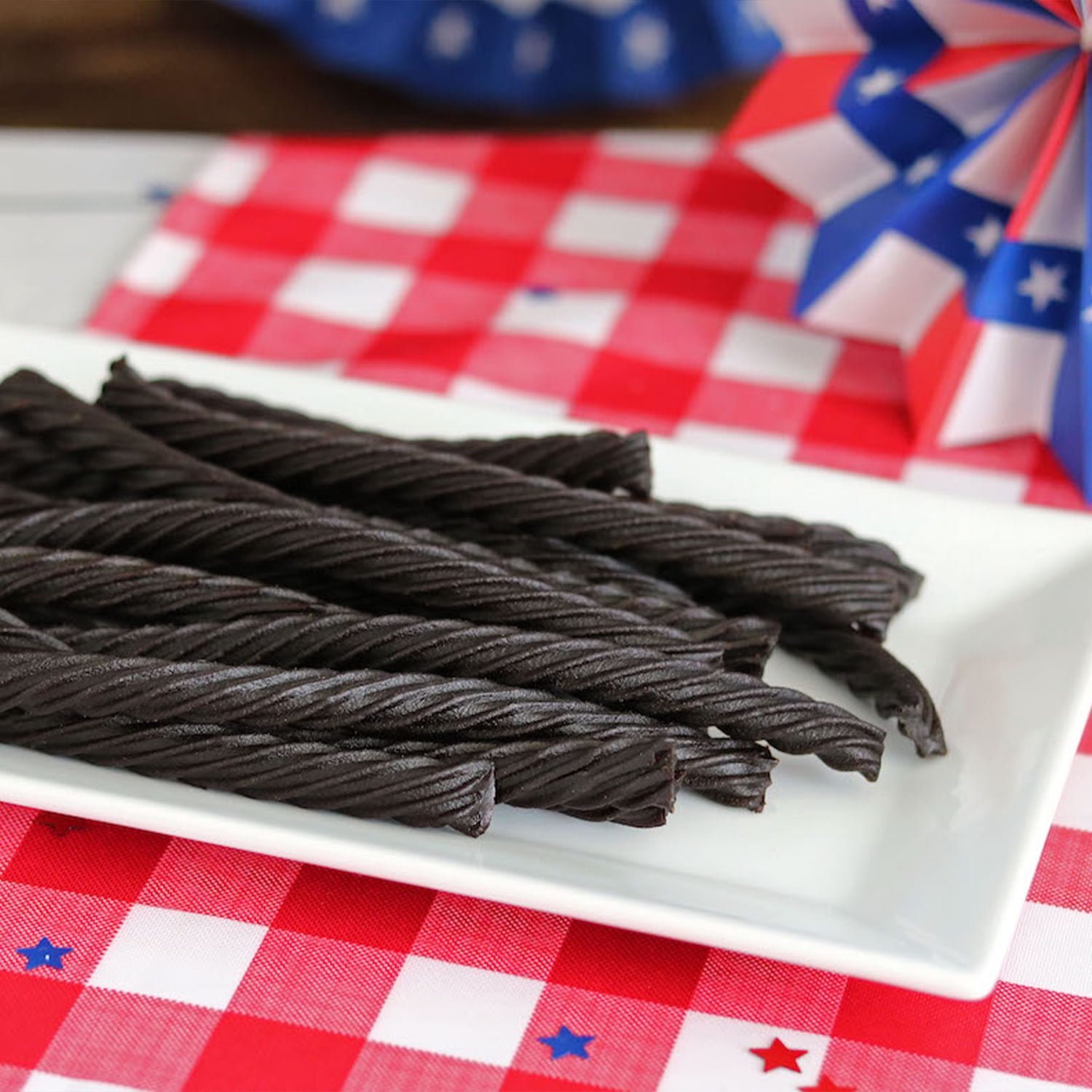 Red Vines Twists Black Licorice Candy, 14oz