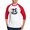 Red/White, variant on CafePress - Batty Witch - Cotton Baseball Jersey, 3/4 Raglan Sleeve Shirt