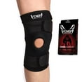thumbnail image 2 of Venom Sports Fitness Knee Brace Support, Adjustable, Open Patella, Black, Large, 2 of 3