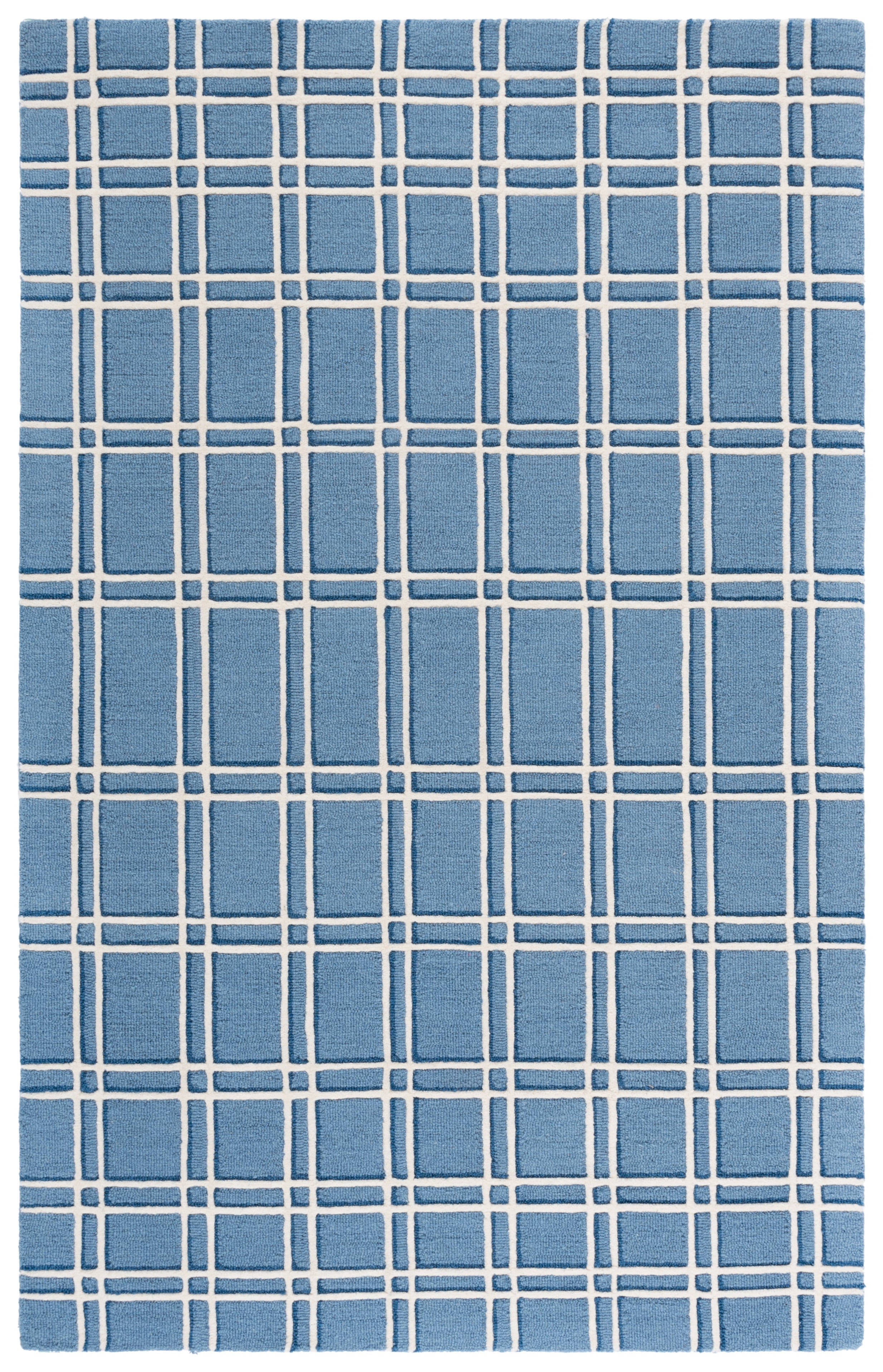 Safavieh Genre Darien Geometric Area Rug, Blue/Ivory, 6' x 9'