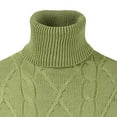 thumbnail image 3 of ZKCCNUK Autumn And Winter New Leisure Daily Commuting Trend Persality Solid Color High Neck Men's Sweater, 3 of 3