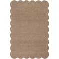 thumbnail image 6 of nuLOOM Elira Solid Bordered Area Rug, 8' 6" x 11' 6", Elira Tan, 6 of 8