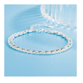 thumbnail image 2 of Pulsera De Gema Doble Xtellar De Plata S925 Para Mujer, 2 of 4