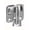 Silver, variant on 1pc Flip Latch Gate Latches Slide Bolt Latch Safety Door Lock Catch For Barn Cabinet Pet Cage Garden Bathroom Garage Window Slid