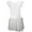 White, variant on Girls Breathable Leotard Ballet Dance Dress with Round Sequins Sparkled Ruffle Sleeves