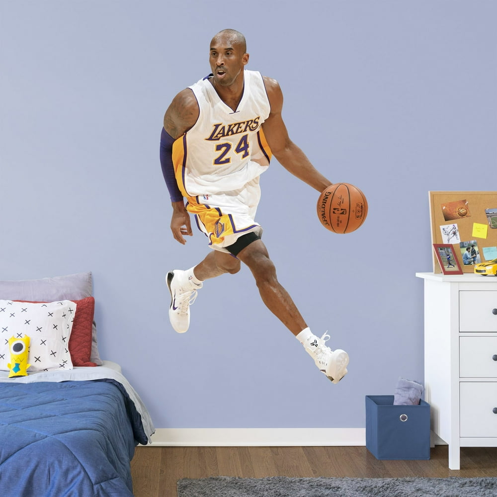 Fathead Kobe Bryant Away LifeSize Officially Licensed NBA Removable