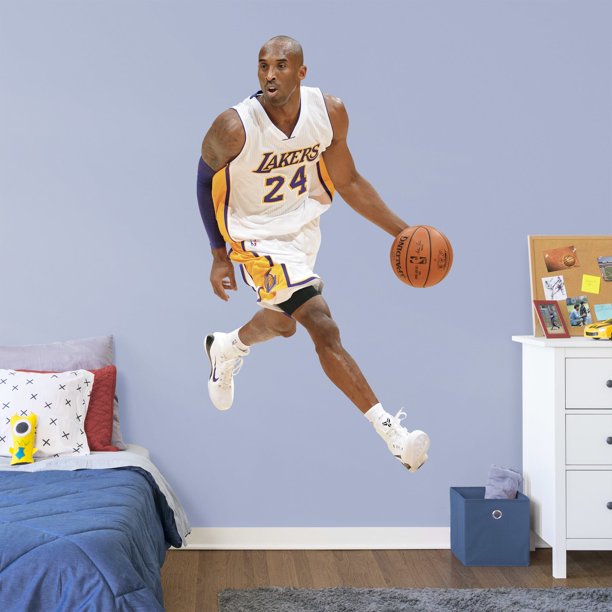 Fathead Kobe Bryant Away LifeSize Officially Licensed NBA Removable
