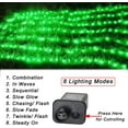 thumbnail image 7 of Pooqla Net Lights, 300LED 14.8x4.9ft Christmas Outdoor Mesh Lights 8 Modes Green Wire, Connectable Waterproof Decorative Light for Bushes Tree Garden ,Green, 7 of 7