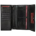 thumbnail image 3 of Mancini Ladies’ RFID Secure Trifold Checkbook Wallet, 3 of 7