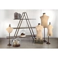 thumbnail image 3 of Tripar 63" Brown Burnished Finish Three Tier A-Frame Display Shelf, 3 of 5