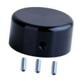 thumbnail image 2 of Pedal de guitarra de metal Topper Piesta del pie Tapa de protección del interruptor del interruptor de la perilla para pedales de efecto , Negro, 2 of 8