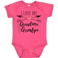 thumbnail image 3 of Inktastic I Love My Grandma and Grandpa Heart and Arrows Boys or Girls Baby Bodysuit, 3 of 5