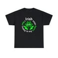 thumbnail image 2 of Irish I Ran Today in my lucky shirt St. Patrick's Day-Unisex Cotton Tee, 2 of 5