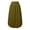 Green, variant on Paiwinds Women's Ankle Length Solid Stretchy Elastic Waist A-Line Skirt Flowy Casual Long Skirt for Daily and Relaxed Wear