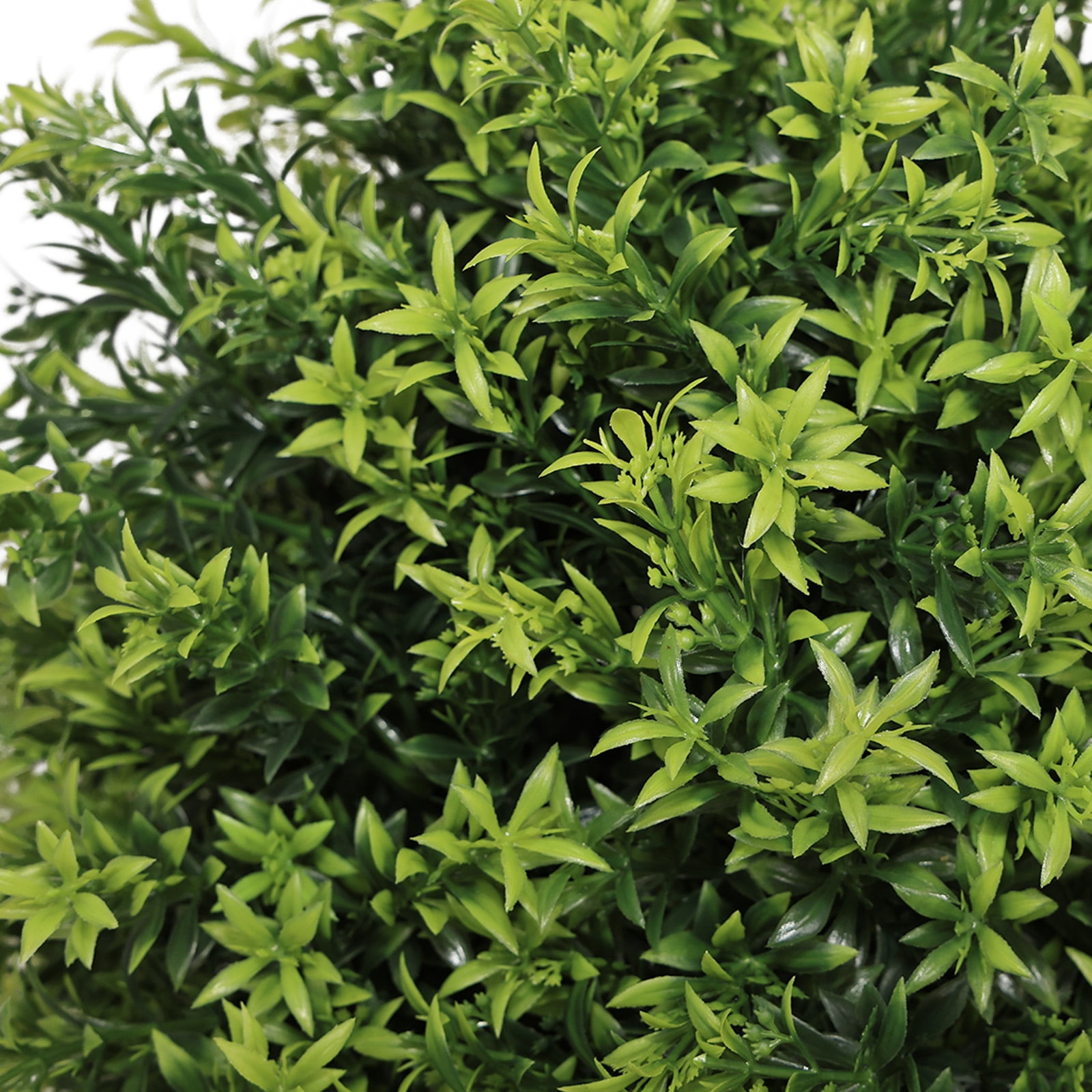 Aukfa 3ft Artificial Boxwood Cone Trees 2 Set, Green Faux Shrub Plants with UV Protection for Outdoor Porch Patio and Indoor Decor