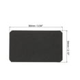 thumbnail image 2 of Unique Bargains 3.5' x 2' Blank Paper Business Cards Small Index Flash Cards Message Note Card, Black 300 Pack, 2 of 5