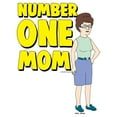 thumbnail image 2 of Womens King of the Hill Peggy Number One Mom T Shirt, 2 of 4