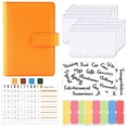 thumbnail image 1 of Promotion!Carpeta de presupuesto,carpeta de ahorro de dinero con sobres con cremallera,sobres de efectivo y hojas de presupuesto de gastos para presupuestar, 1 of 5