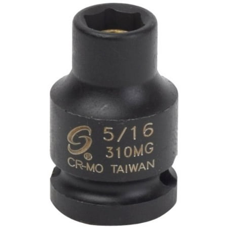 

Sunex Tools 310MG - 3/8 Drive 5/16 Magnetic Impact Socket