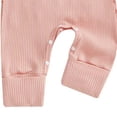 thumbnail image 4 of 3-6 Months Infant Jumpsuit Baby Girl Outfit Cutest Pumpkin Long Sleeve Romper Jumpsuit Girl Outfits Clothes,Red Jumpsuit, 4 of 6