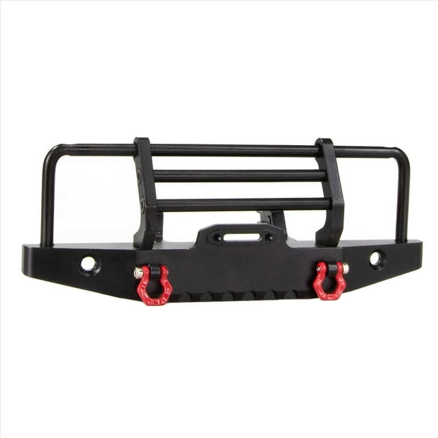 Parachoques Delantero de Metal con Gancho de Remolque para TRX4M 1/18 RC Crawler Car Upgrade Parts Accessories