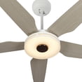 thumbnail image 2 of Indoor/Outdoor Smart Wifi Ceiling Fan 52 inch 5 Blades, Dimmable LED & Remote, 2 of 6